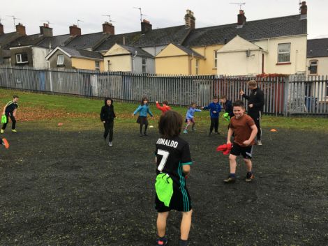 GAA coaching in partnership with Doire Colmcille